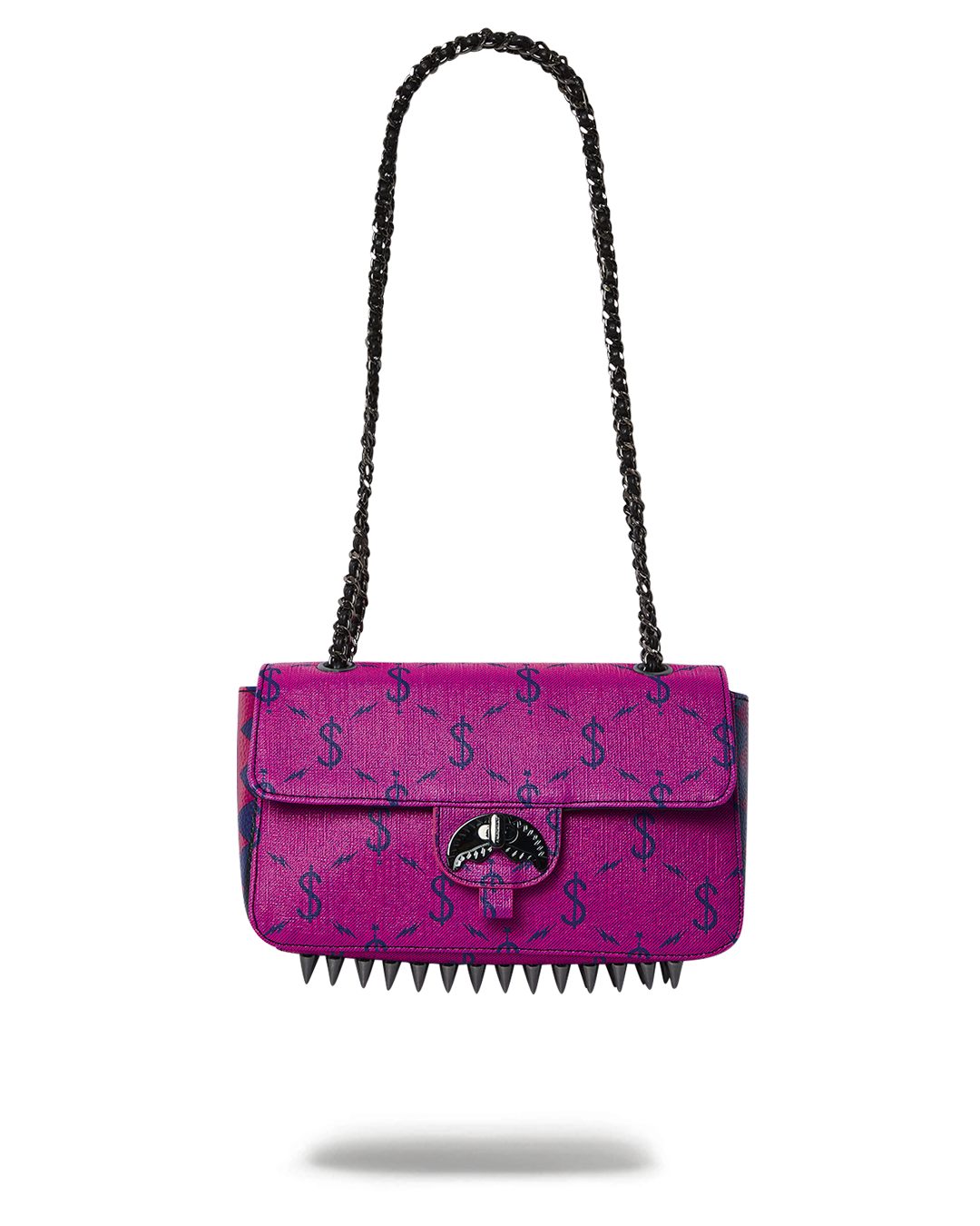 $NAPDRAGON GOLD CHAIN SHARK HANDBAG