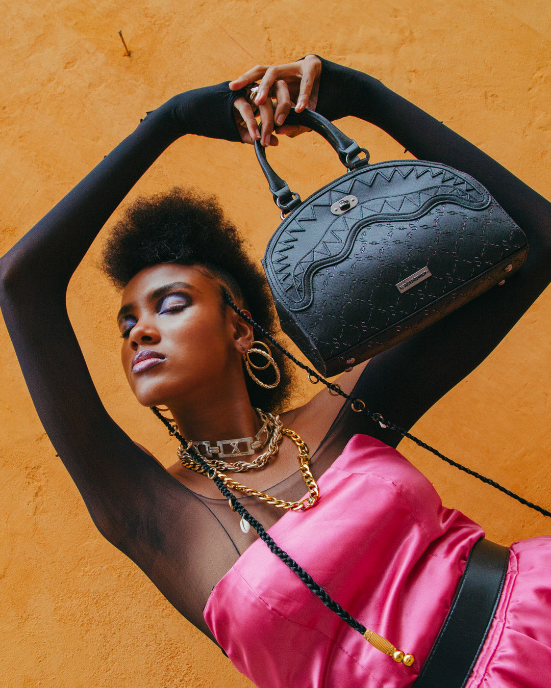 PRI$M SUPERJET SHARK HANDBAG