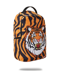 TIGER COZY VELOUR FUR BACKPACK