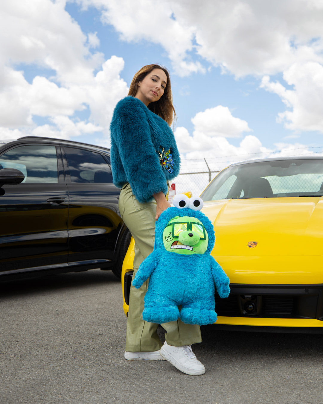 MONEY "COOKIE" BEAR TEDDYBEAR BACKPACK