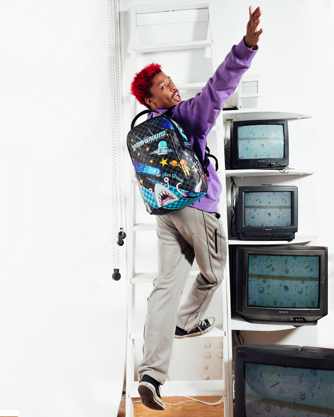 WTF ALIEN INVASION BACKPACK (DLXV)