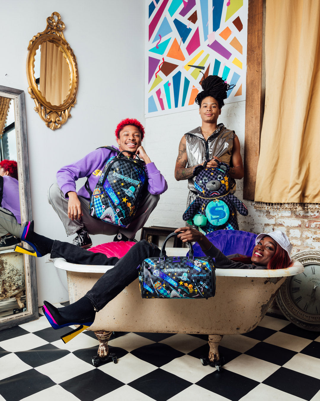 WTF ALIEN INVASION BACKPACK (DLXV)