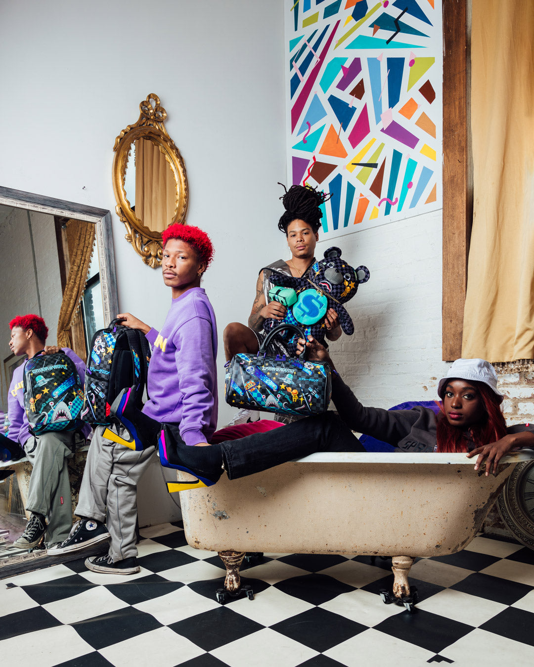 WTF ALIEN INVASION BACKPACK (DLXV)