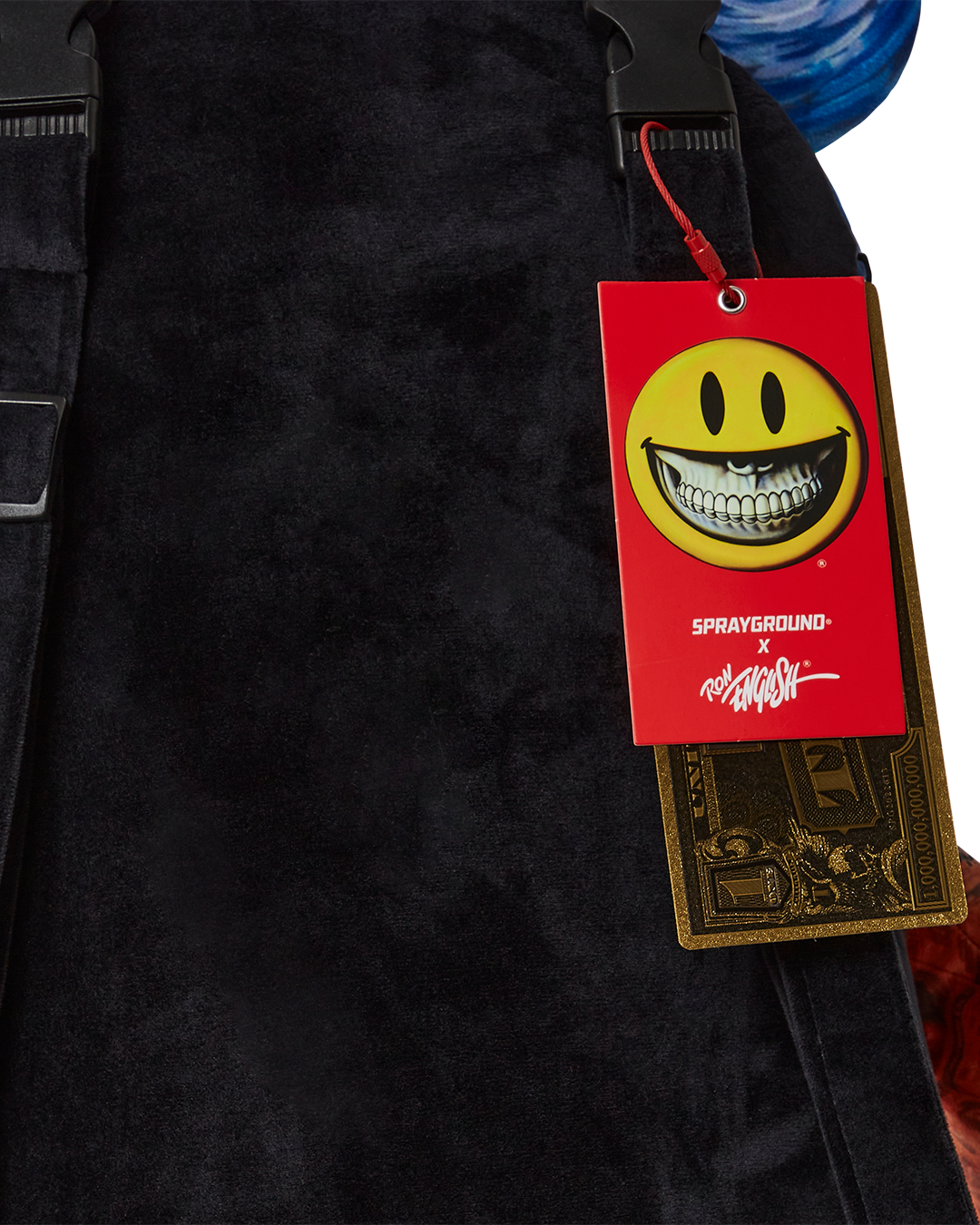 VILLAIN MONEY BEAR TEDDYBEAR RON ENGLISH EDITION BACKPACK