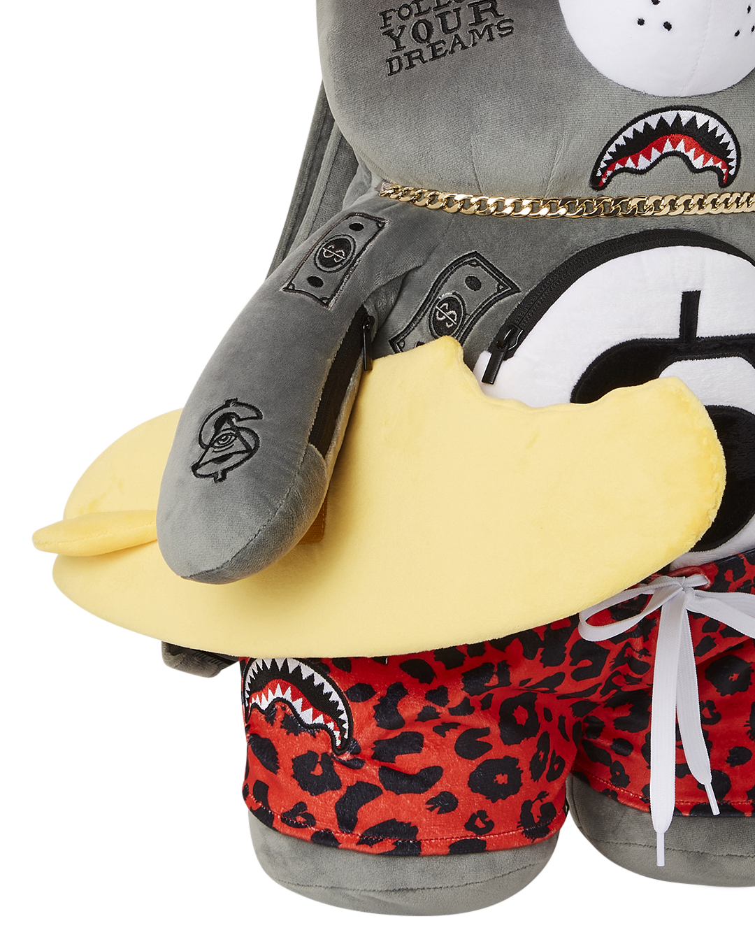 SHARK FRIENDS MONEYBEAR TEDDYBEAR BACKPACK