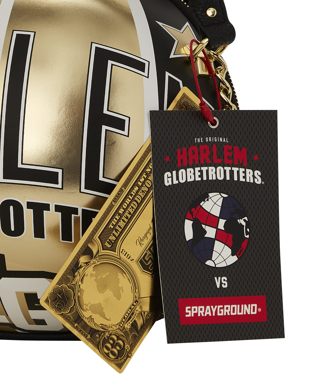 HARLEM GLOBETROTTERS BASKETBALL BAG