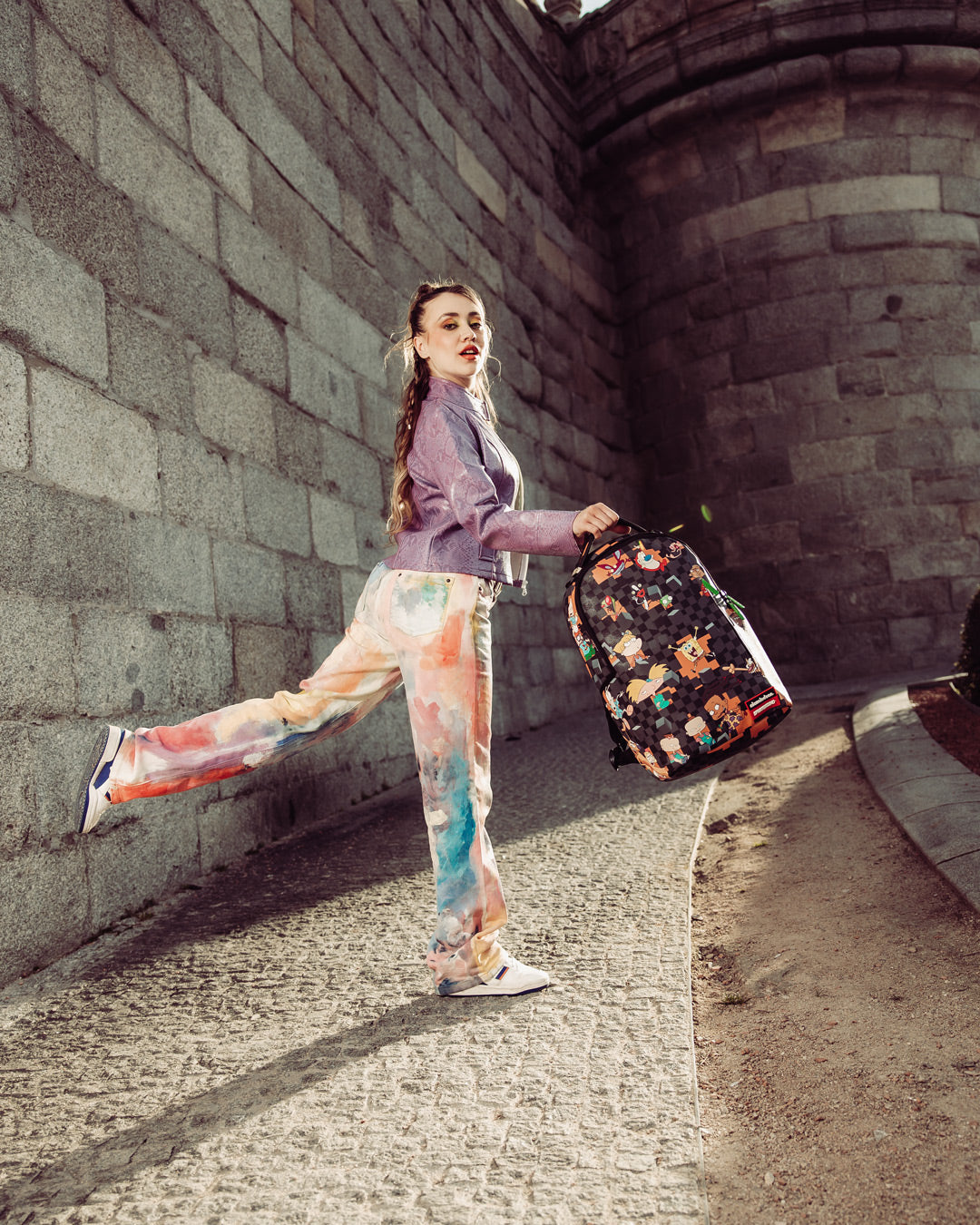 NICKELODEON CHECKBREAK BACKPACK (DLXV)