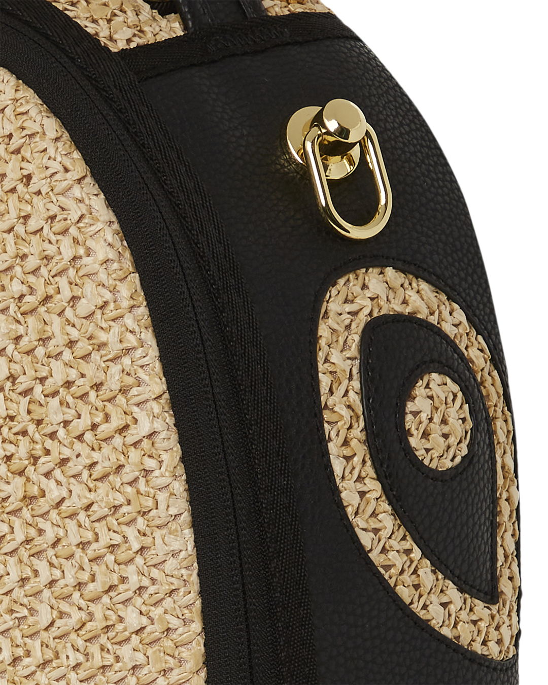 RAFFIA PALM BACKPACK