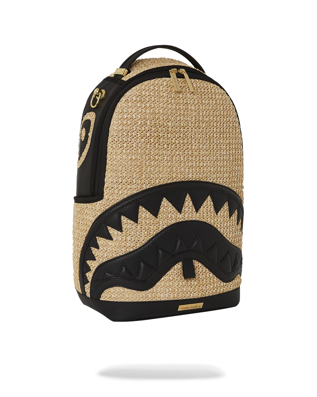 RAFFIA PALM BACKPACK