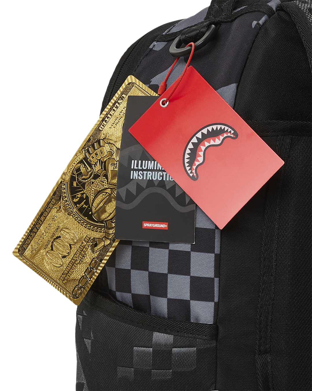 FIBER OPTICS 3AM THE PARTY NEVER STOPS BACKPACK