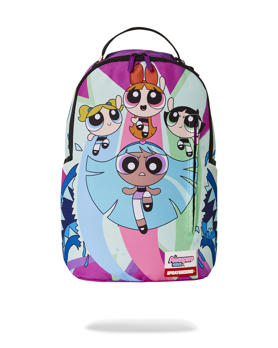 POWER PUFF GIRLS MONSTER SHARK BACKPACK