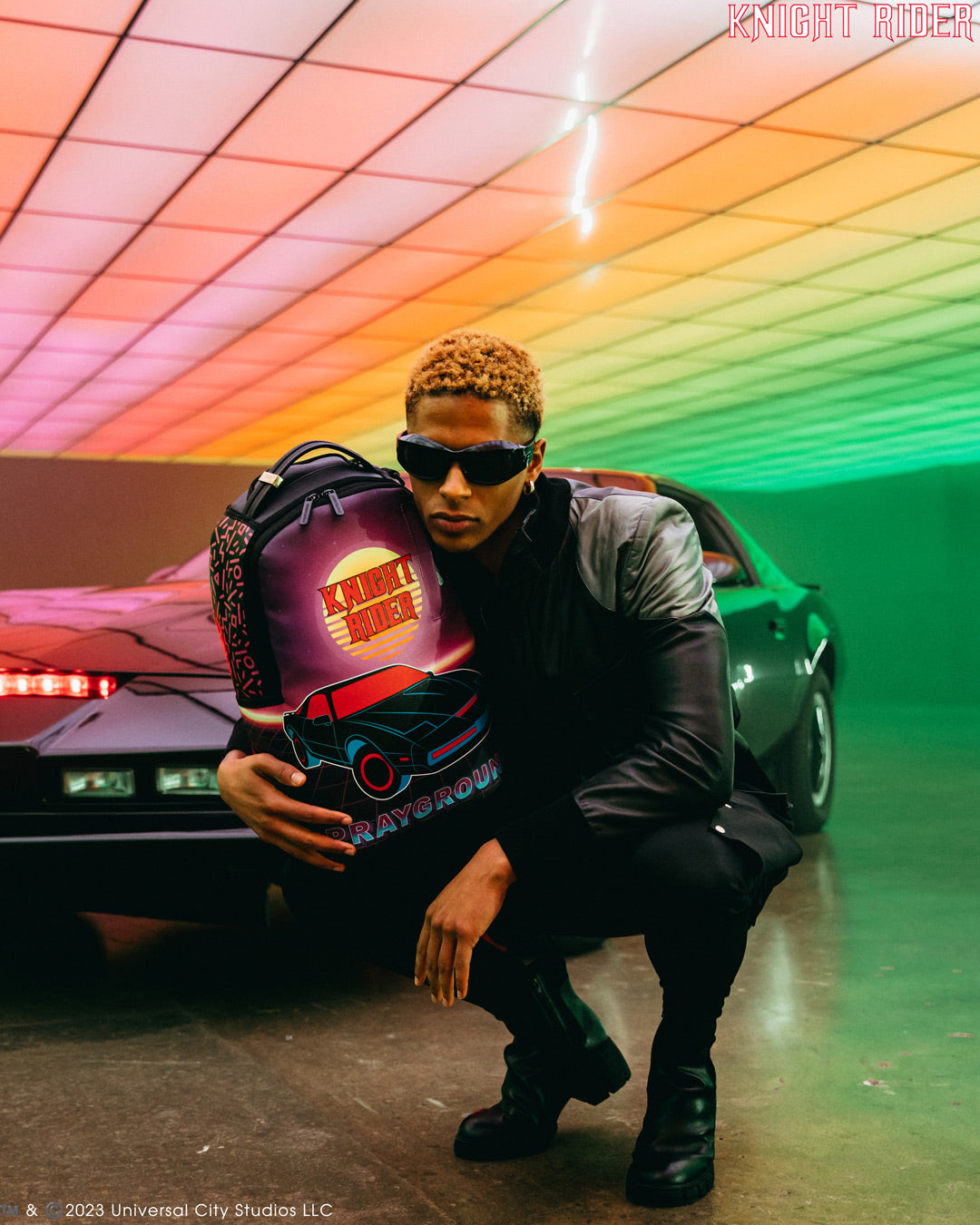 KNIGHT RIDER K.I.T.T. LASER SHARK BACKPACK