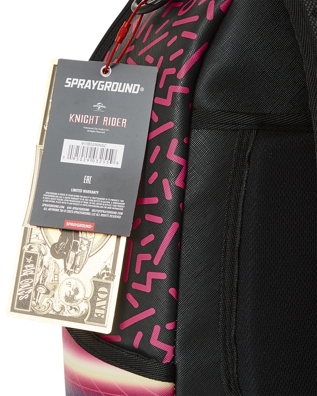 KNIGHT RIDER K.I.T.T. LASER SHARK BACKPACK