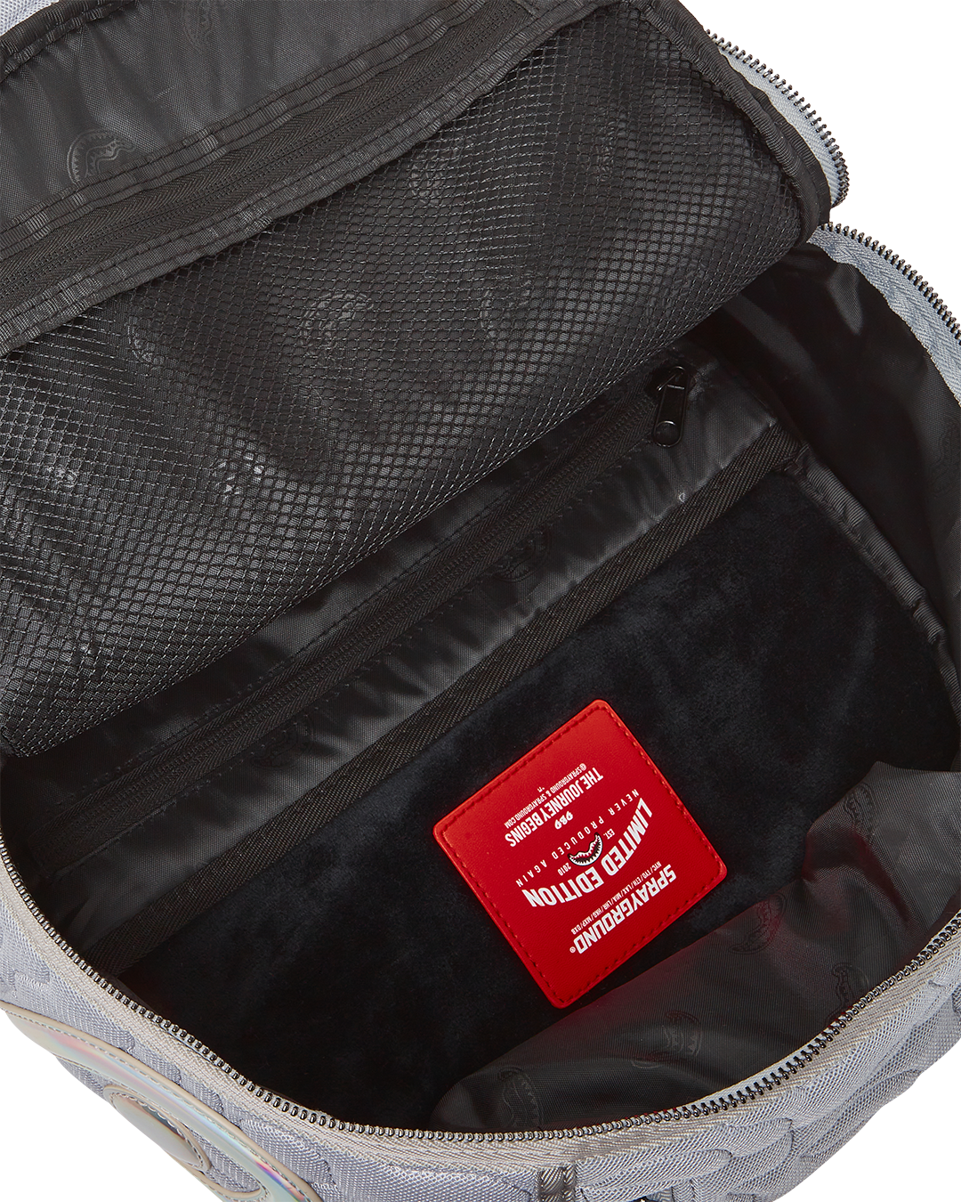 MIRASHAKU IRIDESCENT QUILT BACKPACK