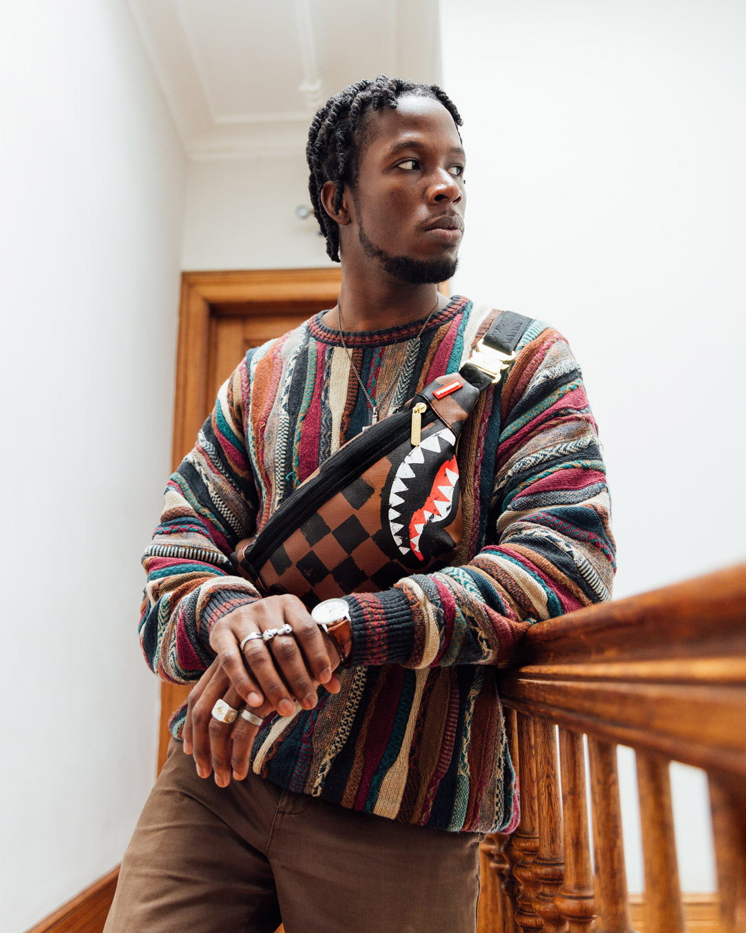 SHARKS IN PARIS VANQUISH SAVVY CROSSBODY