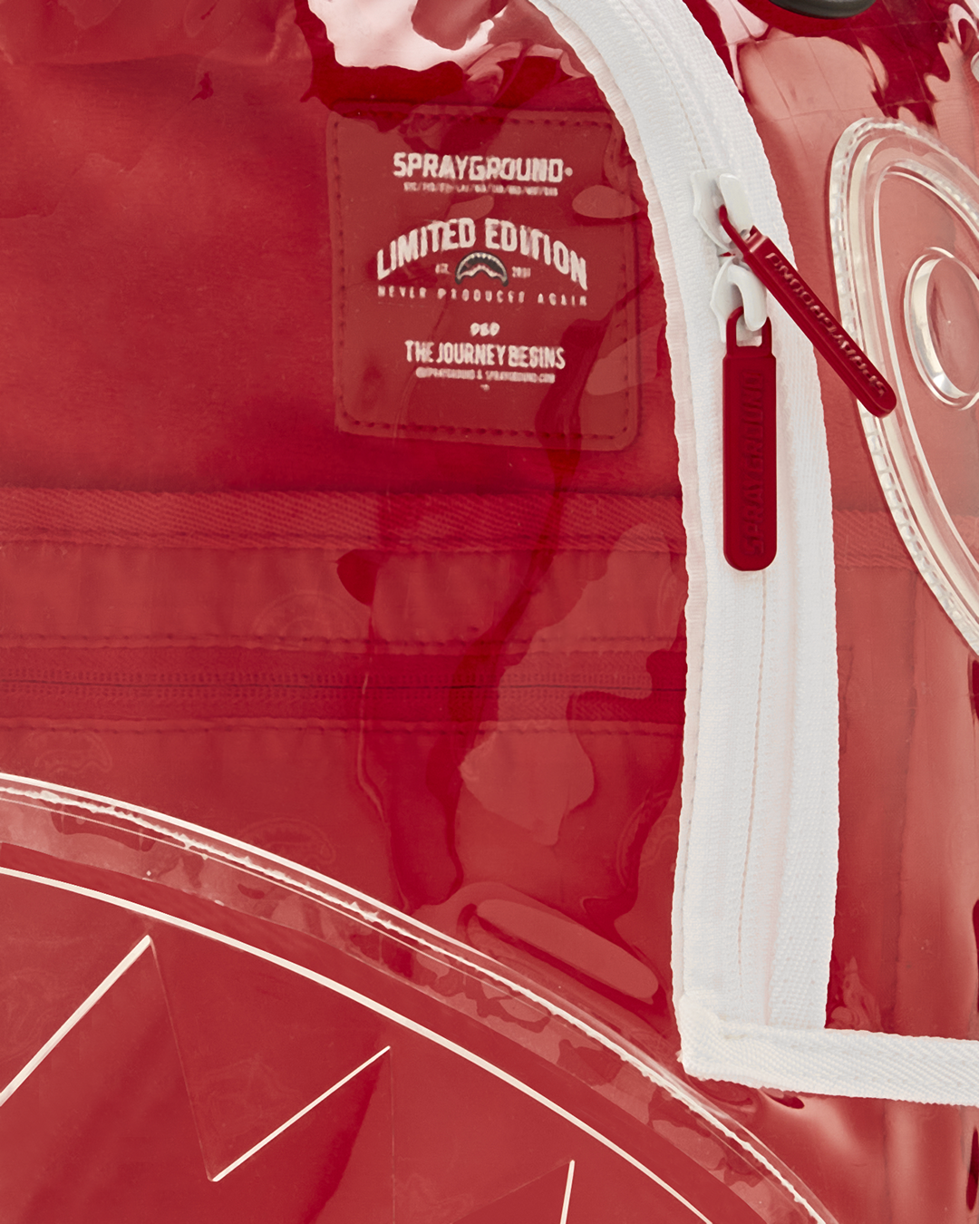 SHARKS IN PARIS CLARITY BACKPACK