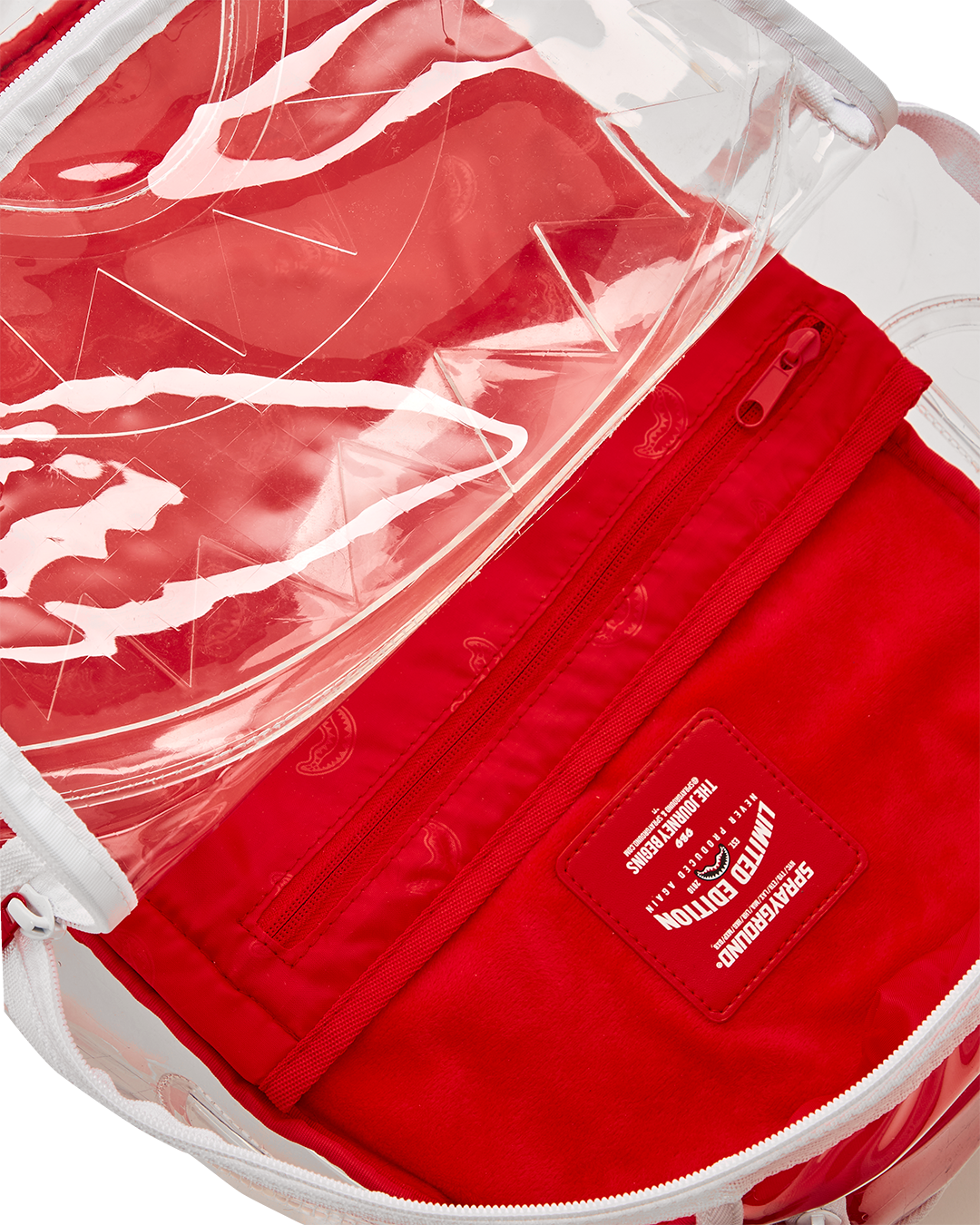 SHARKS IN PARIS CLARITY BACKPACK