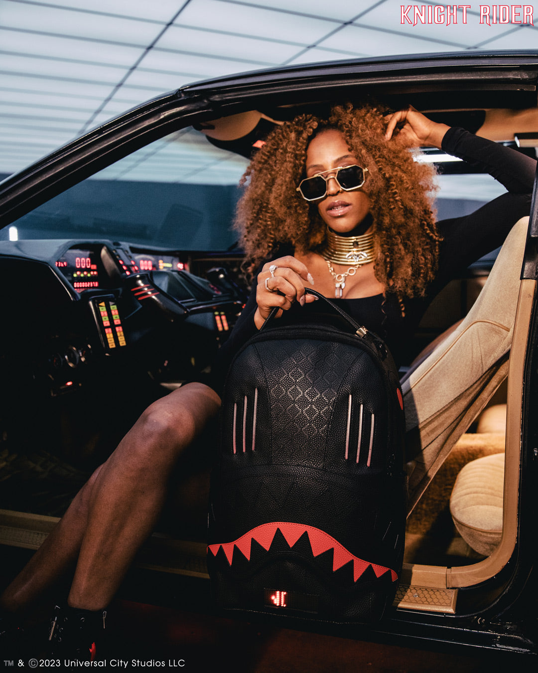 KNIGHT RIDER K.I.T.T. LED TURBO BOOST BACKPACK