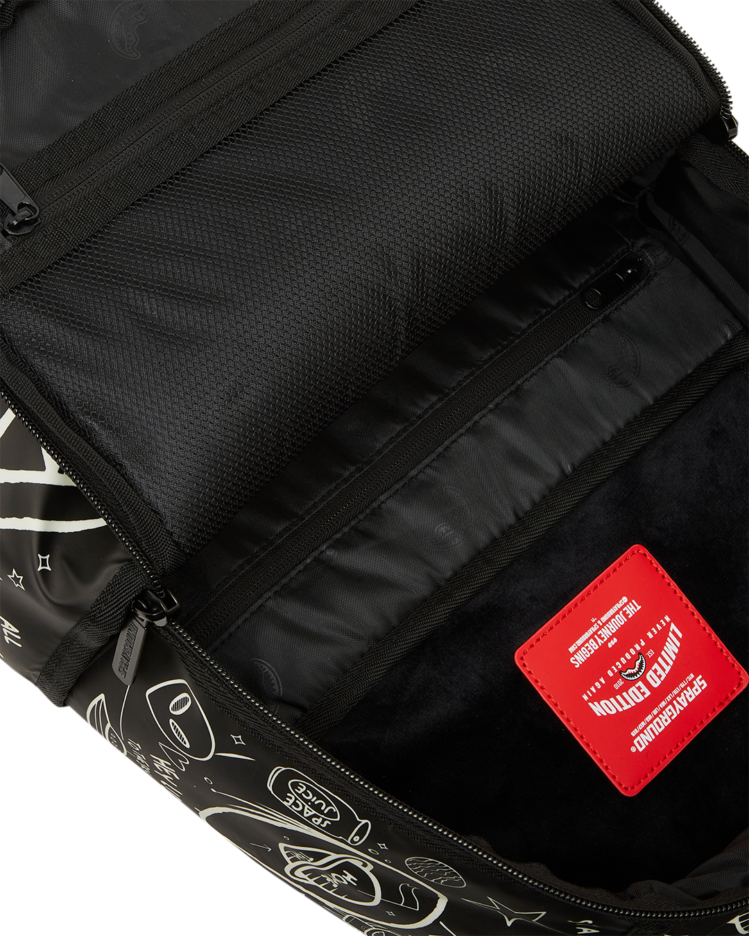 GLOW THE SPACE BACKPACK (GLOW IN THE DARK EFFECT)