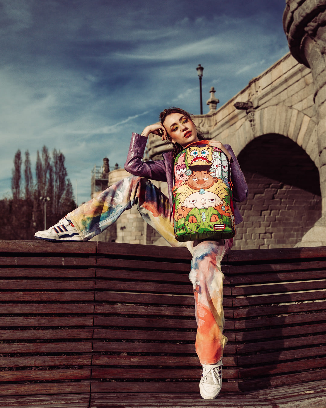 NICKELODEON STACK EM UP BACKPACK