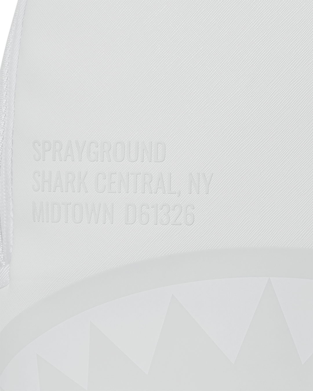 SHARK CENTRAL BACKPACK WHT/WHT (DLXV)