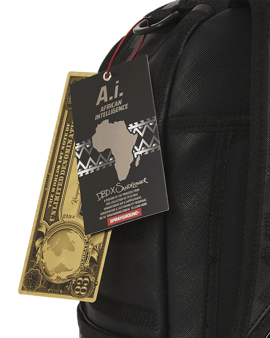 AFRICAN INTELLIGENCE 9 APEX GENIUS BACKPACK - SANDFLOWER COLLAB