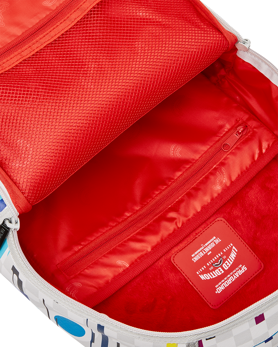 SHARKS IN PARIS GLITCH RIDER BACKPACK (DLXV)