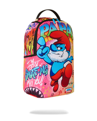 PAPA SMURF ON THE RUN BACKPACK
