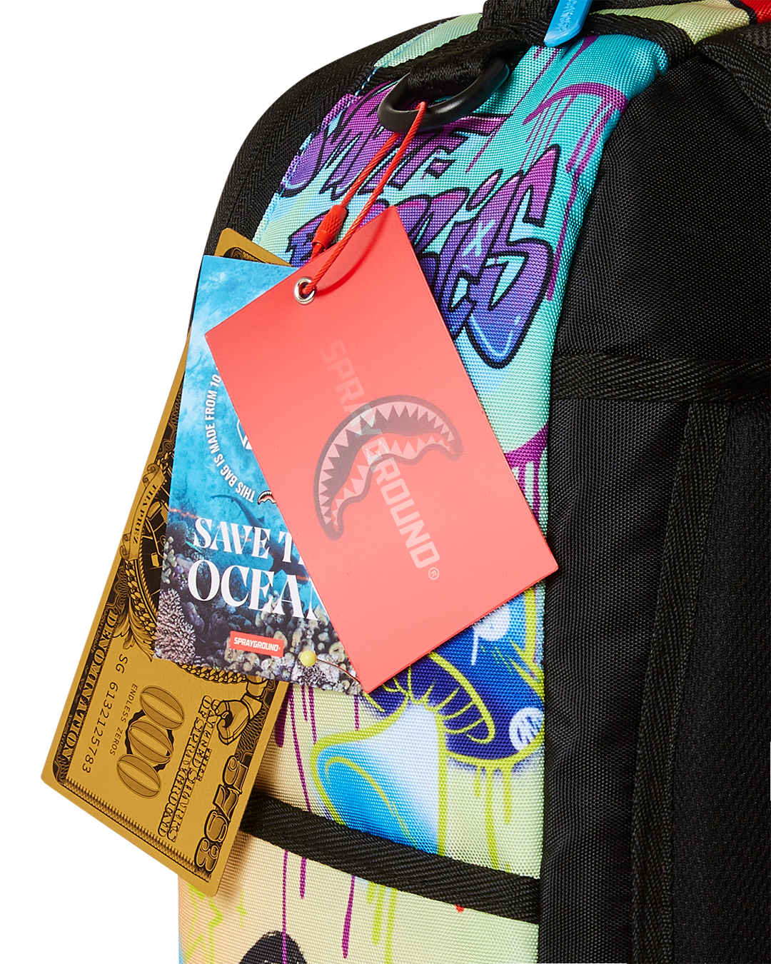 PAPA SMURF ON THE RUN BACKPACK