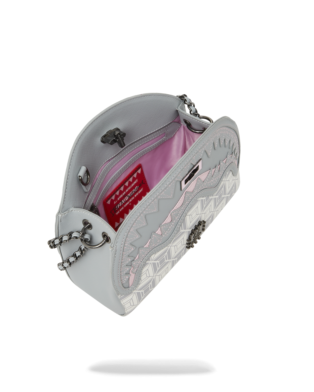 A.I.8 AFRICAN INTELLIGENCE BOOKED & BUSY SHARK HANDBAG