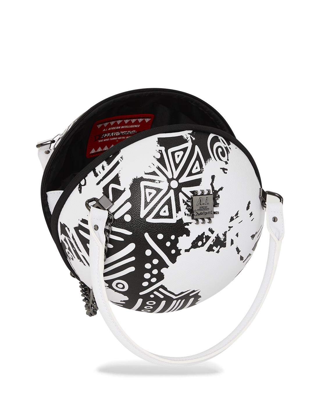 A.I.8 AFRICAN INTELLIGENCE - ORIGIN STORY GLOBE BAG