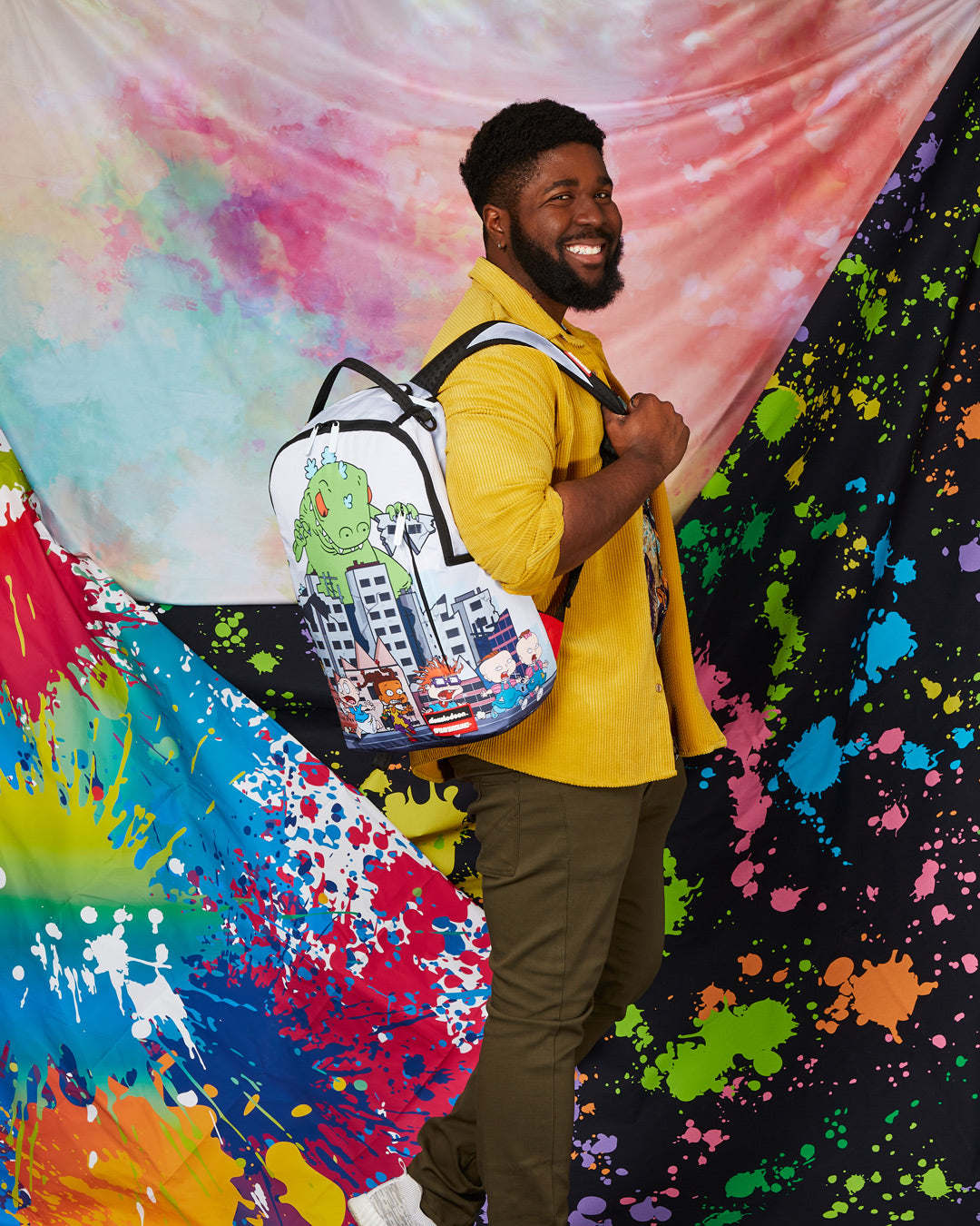 RUGRATS REPTAR CITY SMASH BACKPACK