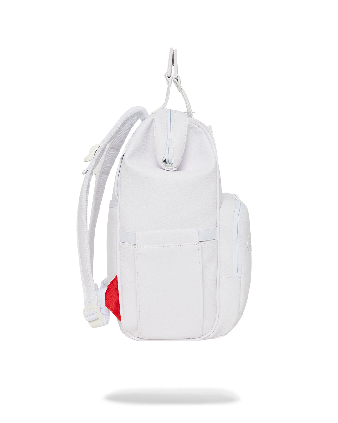 HEAVY METAL SHARK WHITE OUT BIZ TOP OPENER BACKPACK