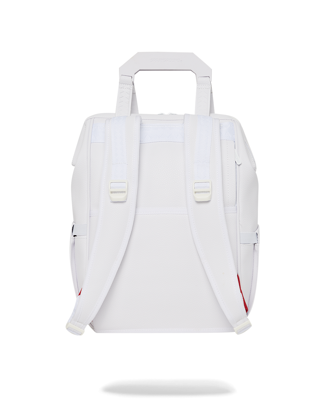 HEAVY METAL SHARK WHITE OUT BIZ TOP OPENER BACKPACK