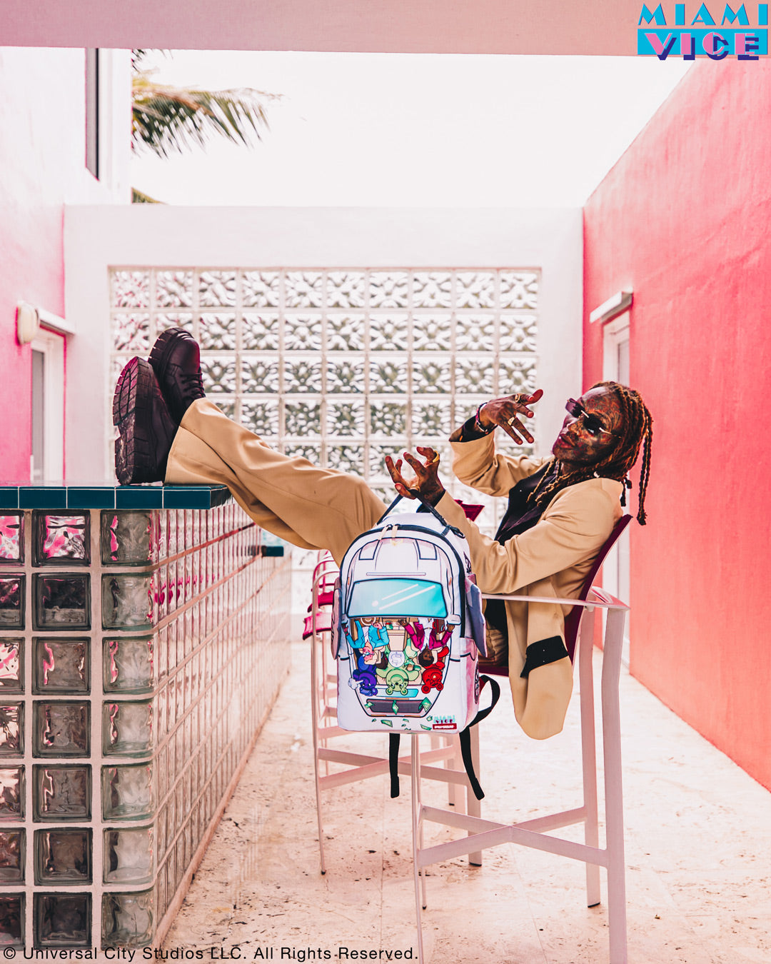 MIAMI VICE WINGS UP BACKPACK (DLXV)