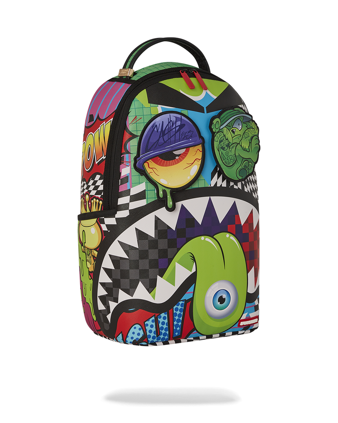 PSYCHO WORLD OF FUN BACKPACK (WITH REMOVABLE VELCRO EYE PATCHES)