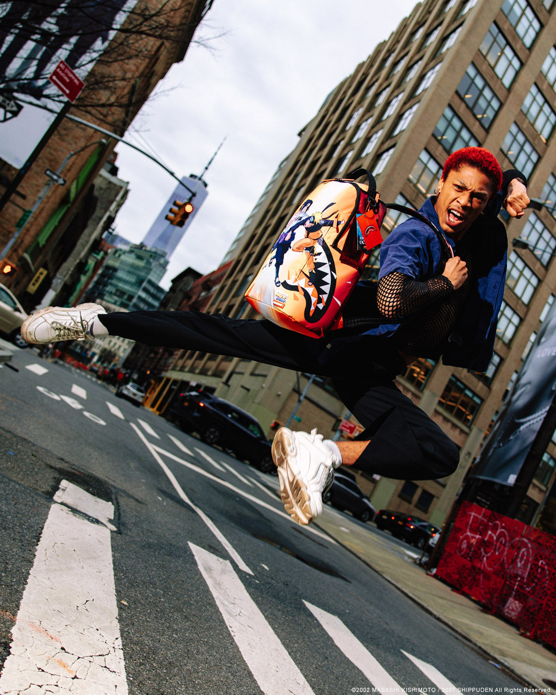 NARUTO VS SASUKE SHATTER DLXSR BACKPACK