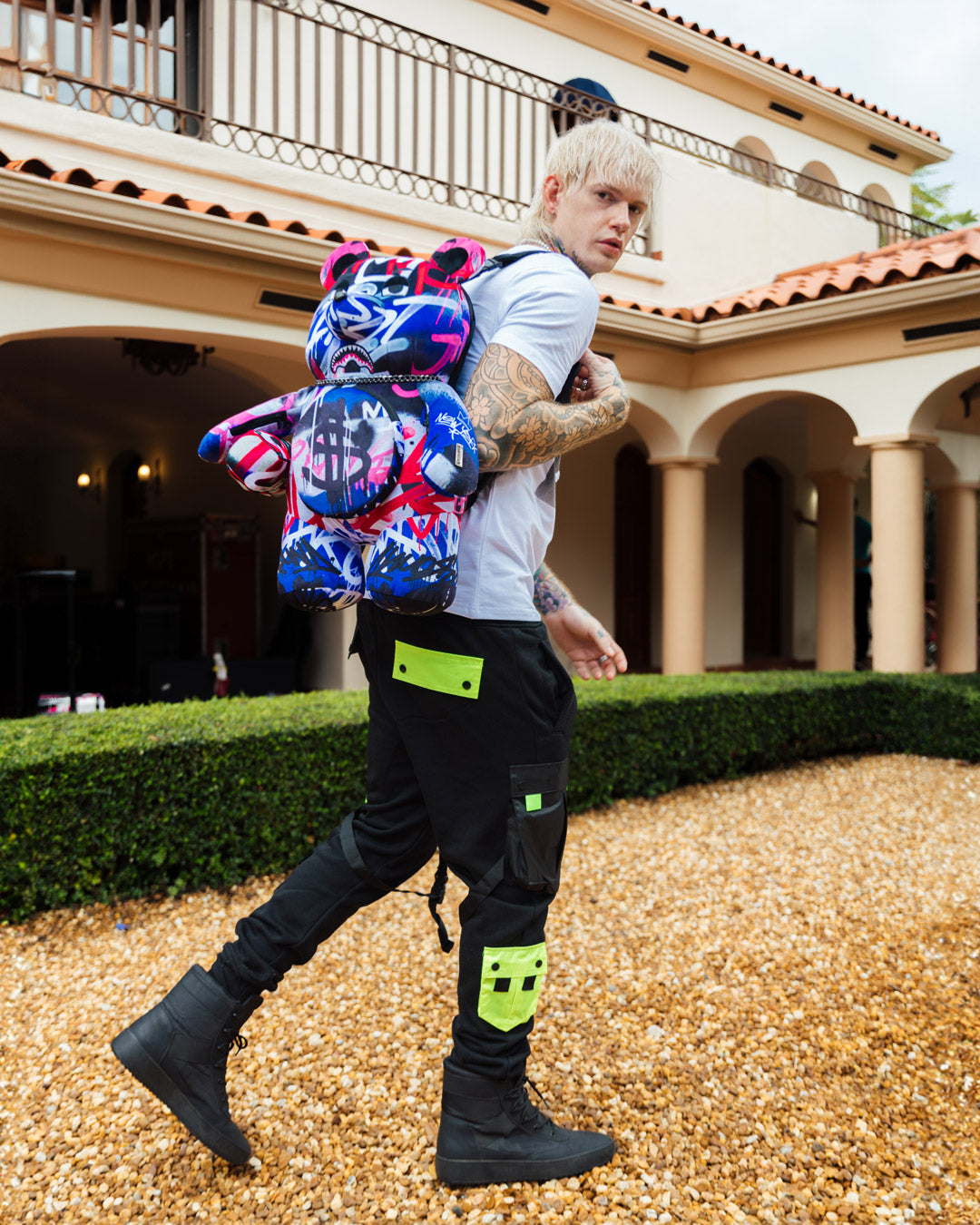 SHARK ATELIER MONEYBEAR TEDDYBEAR BACKPACK