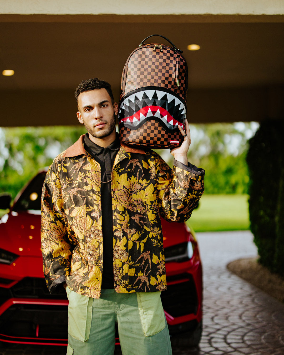 LENTICULAR EFFECTS SHARKS IN PARIS BACKPACK