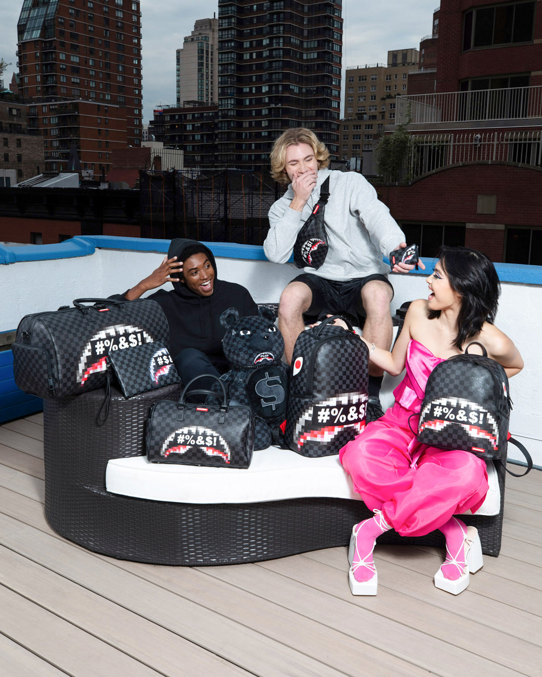 WHAT THE BEEP' SHARK SAVAGE BACKPACK