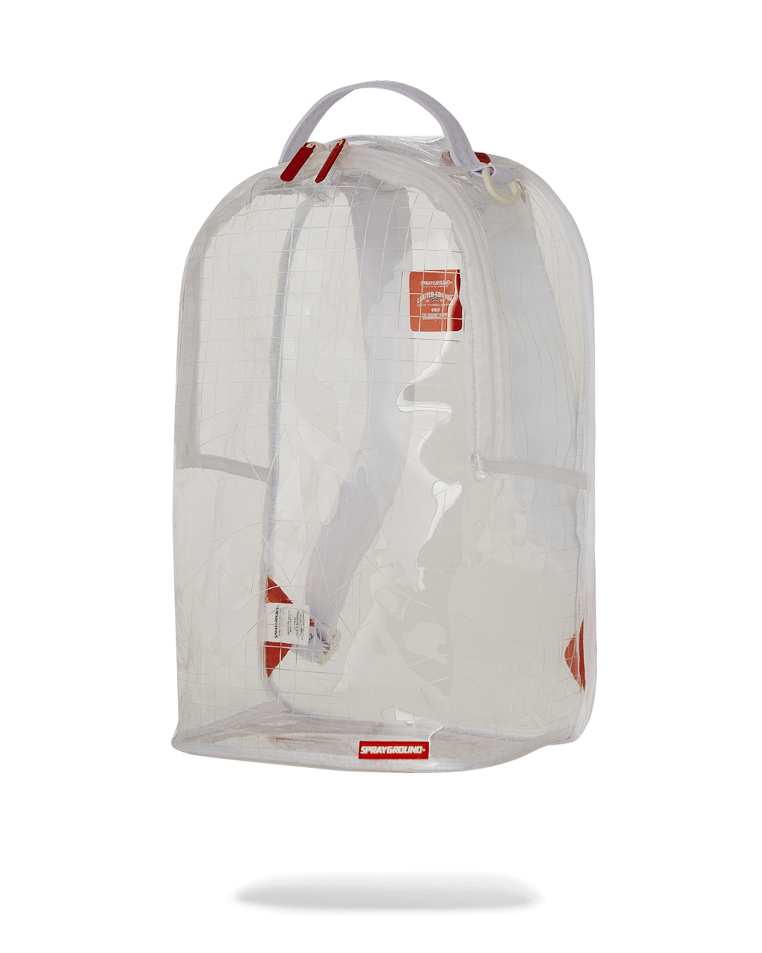 CLEAR VISION SHARKS IN PARIS - 100% ALL CLEAR DLX BACKPACK