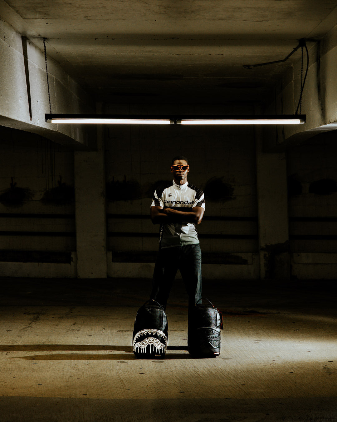 METALLIC TO THE TOUCH EXTRA DRIP BACKPACK