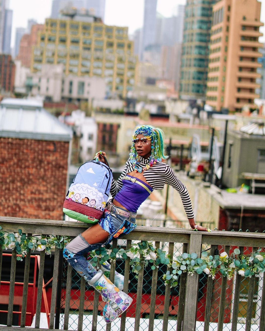 PEANUTS FAM DLXSR BACKPACK