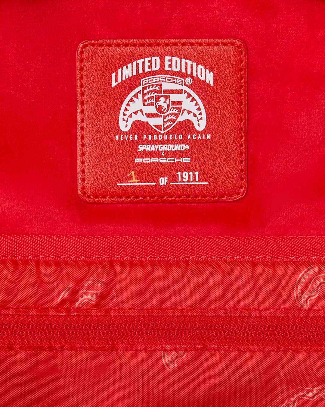 PORSCHE AHEAD COLLAB BACKPACK - LIMITED EDITION