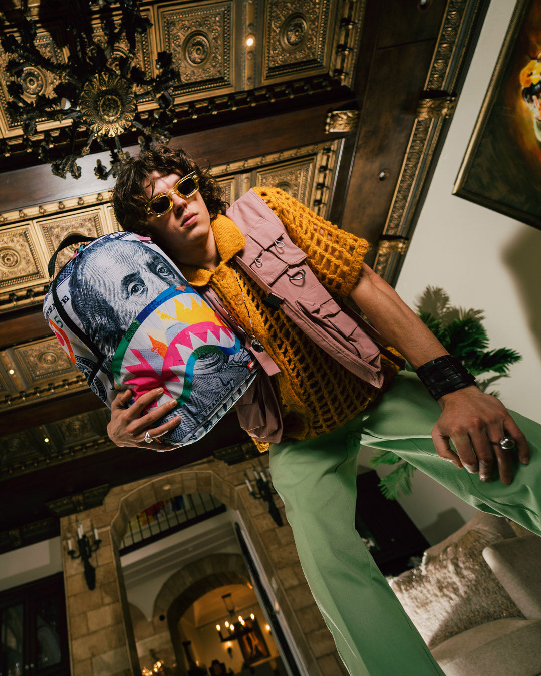 I PAINT ON MONEY DLXSR BACKPACK