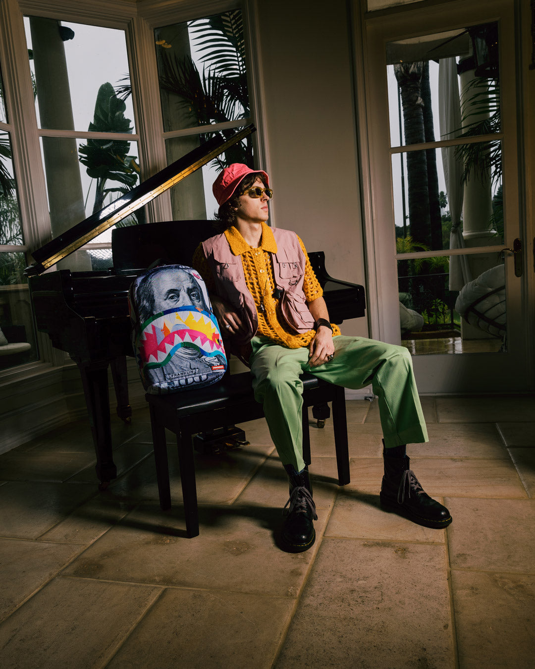 I PAINT ON MONEY DLXSR BACKPACK