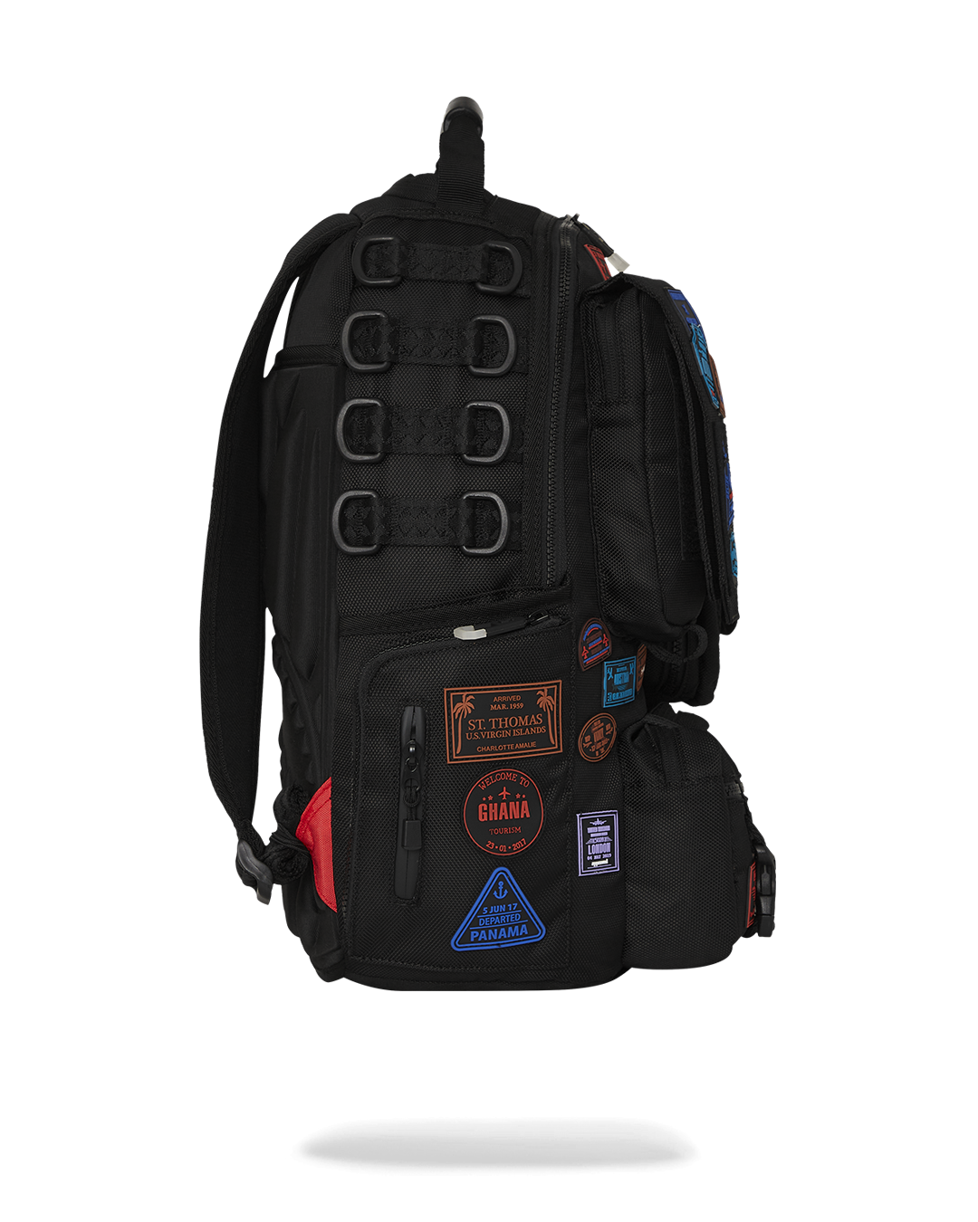 JAMES FIRST CLASS I GOT THESE STAMPS BACKPACK