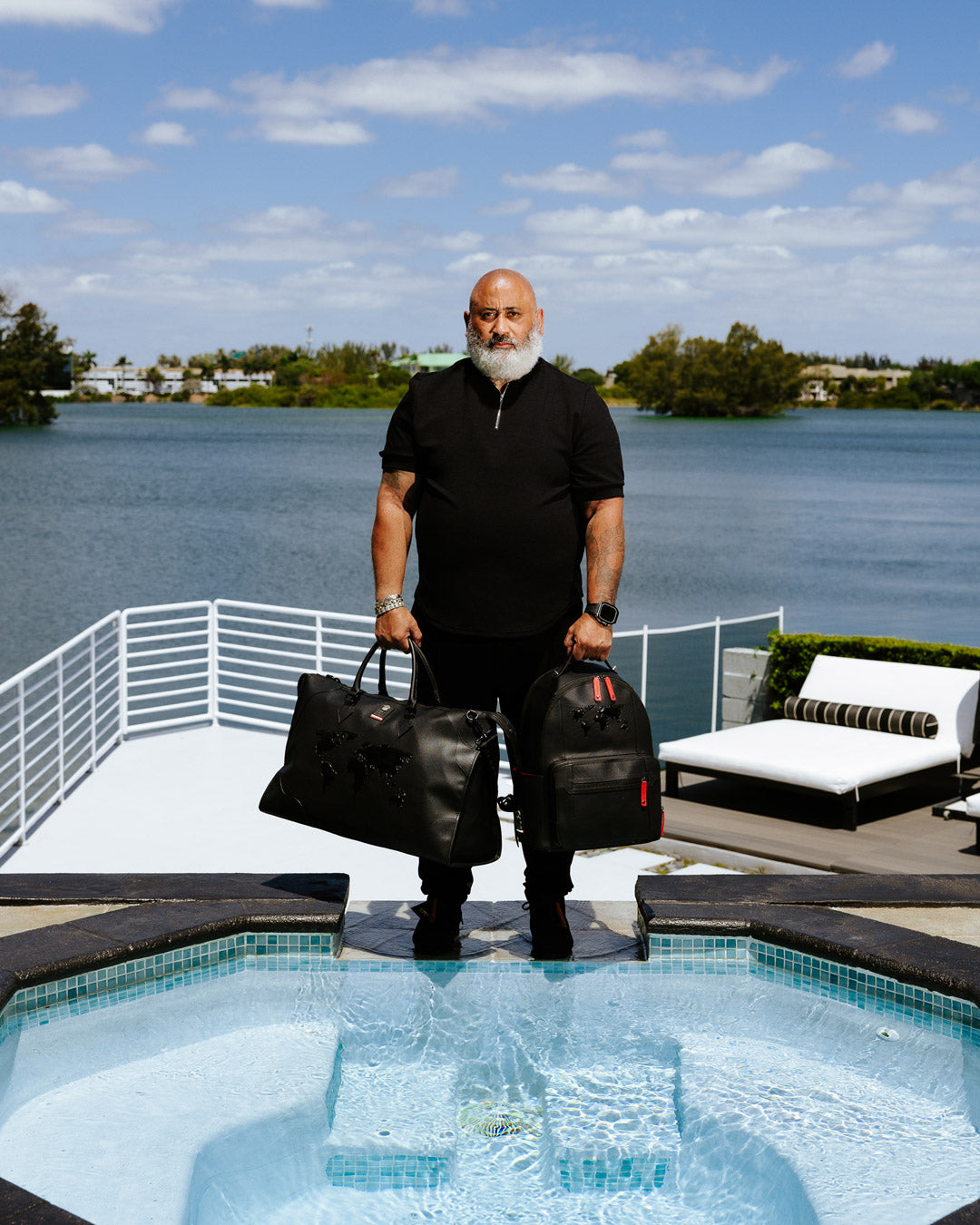 JAMES FIRST CLASS GLOBAL TAKEOFF CARGO BACKPACK