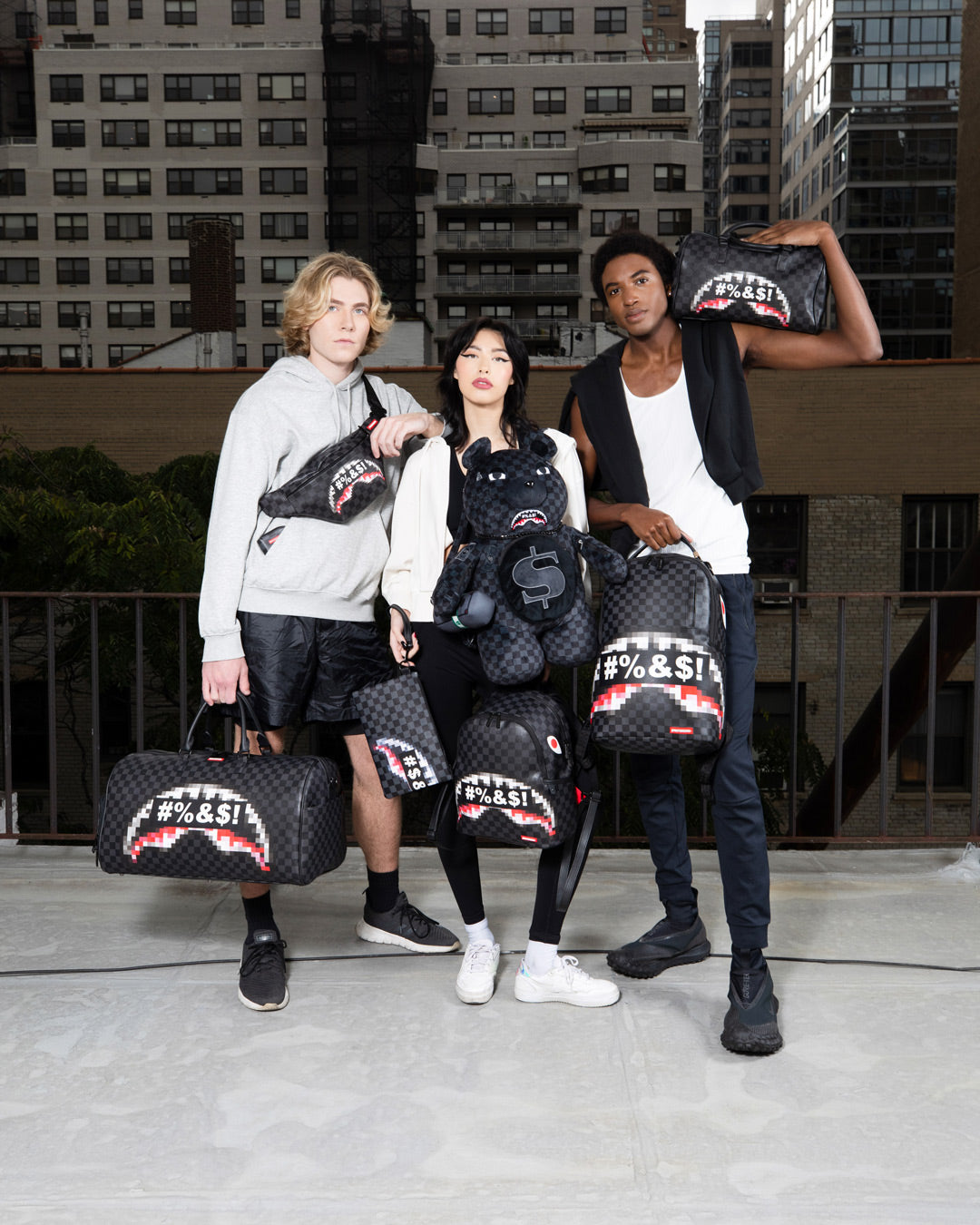 WHAT THE BEEP' SHARK SAVVY CROSSBODY