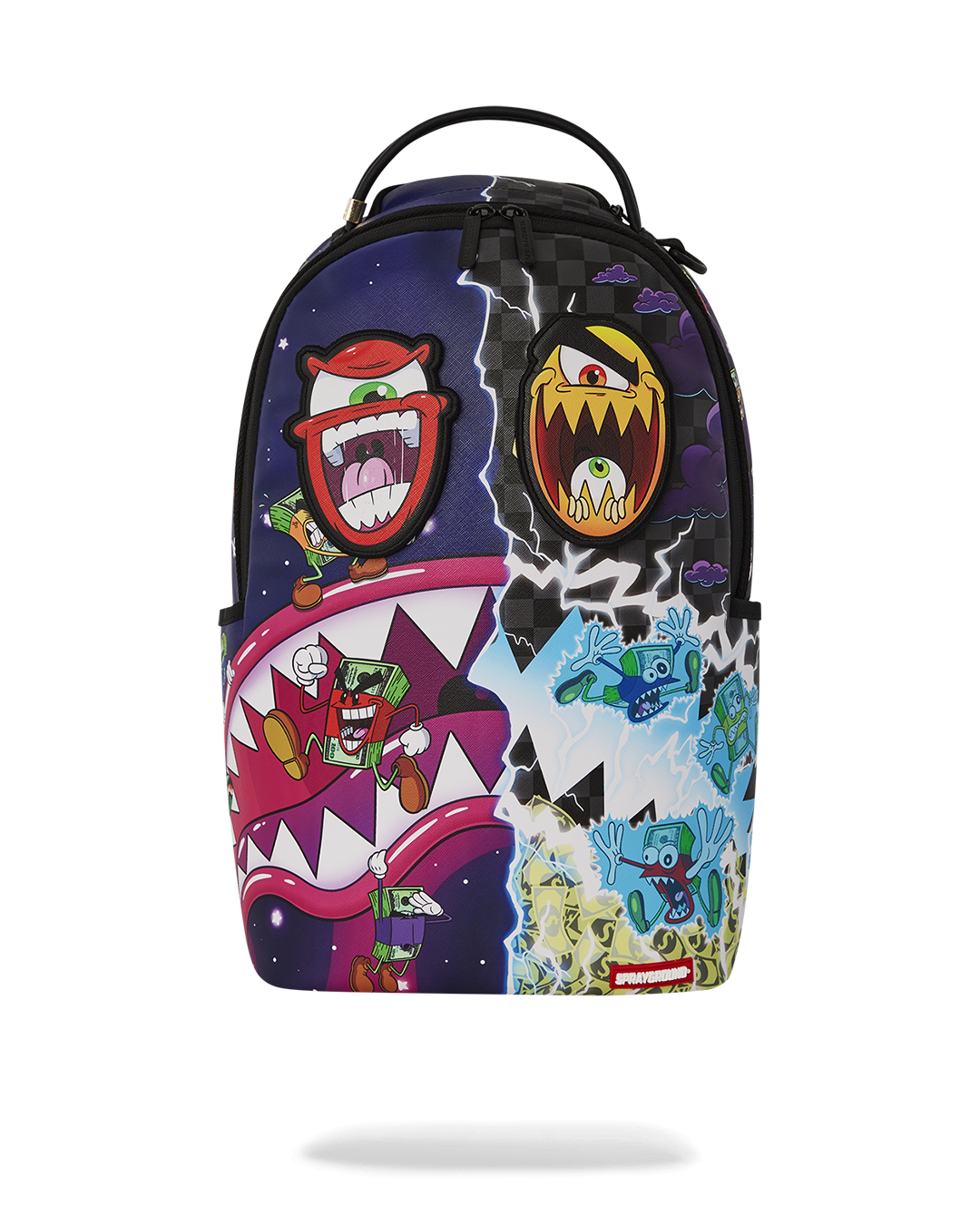 MONEY BOYS SPLIT CRAZY EYES - 6 REMOVABLE VELCRO EYE PATCHES